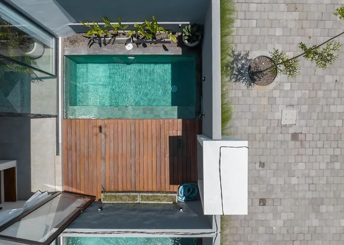 ヴィラ Sadila Estate - Stylish And Modern 2br Pool Loft In Berawa チャングー