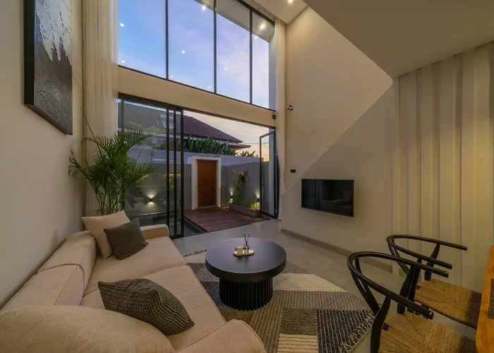 Sadila Estate - Stylish And Modern 2br Pool Loft In Berawa *