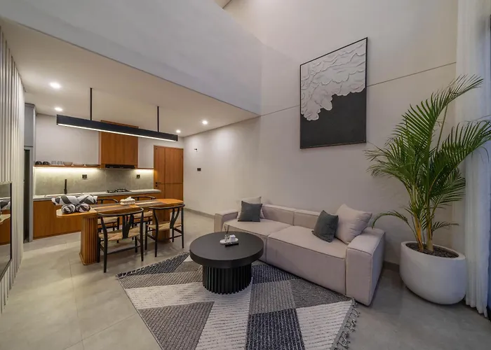 ヴィラ Sadila Estate - Stylish And Modern 2br Pool Loft In Berawa