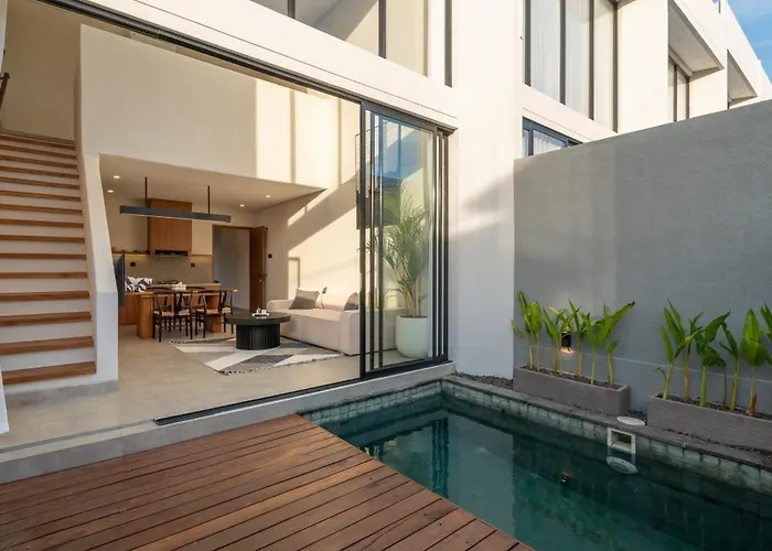 Sadila Estate - Stylish And Modern 2br Pool Loft In Berawa ヴィラ *