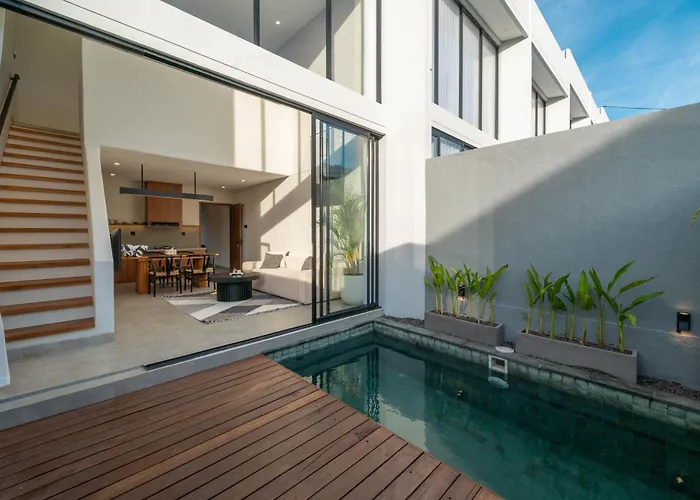 Sadila Estate - Stylish And Modern 2br Pool Loft In Berawa * チャングー
