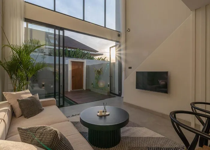 Sadila Estate - Stylish And Modern 2br Pool Loft In Berawa ヴィラ *