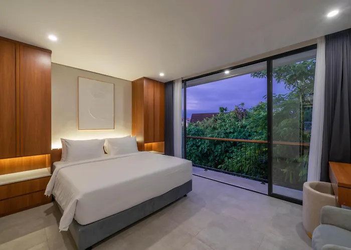 Sadila Estate - Stylish And Modern 2br Pool Loft In Berawa ヴィラ *